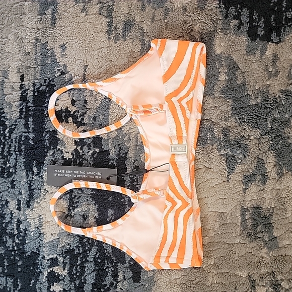 Zebra pop bathing suits top - Picture 2 of 3